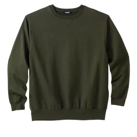 KingSize Men's Big & Tall Fleece Crewneck Sweatshirt image {12}