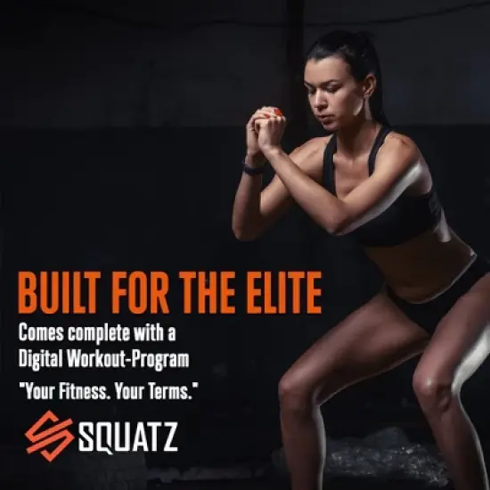 SQUATZ Steel Slant Board and Calf Stretcher - Black image {6}