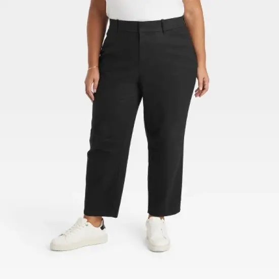 Women's High Rise Ankle Tapered Pants - Ava & Viv&trade; image {3}