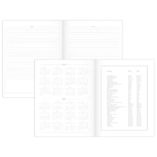 Sugar Paper Essentials 2024-25 Weekly/Monthly Planner 11"x9.5" Scatter Dots image {2}
