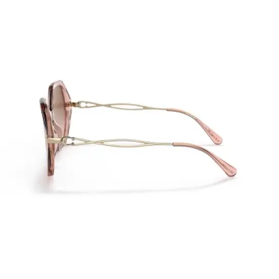 Coach HC8315 57mm Female Irregular Sunglasses image {2}