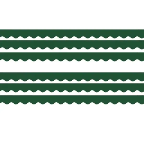 Teacher Created Resources&reg; Pine Green Scalloped Border Trim, 35 Feet Per Pack, 6 Packs image {4}