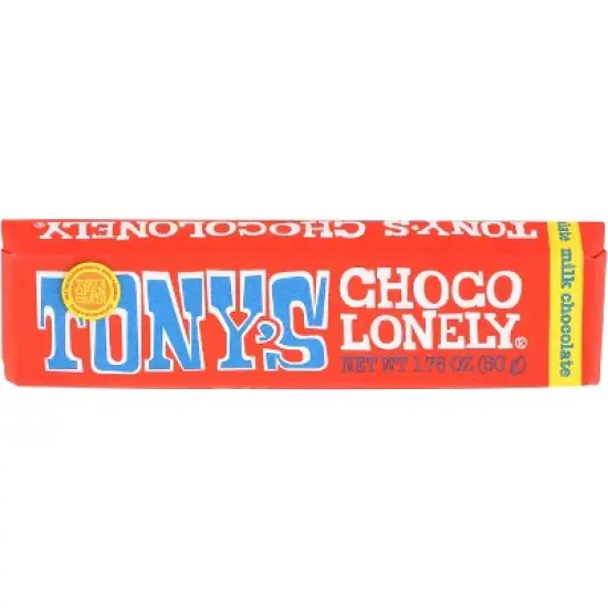 Tony's Chocolonely Bar Milk Chocolate - Case of 20 - 1.76 oz image {1}