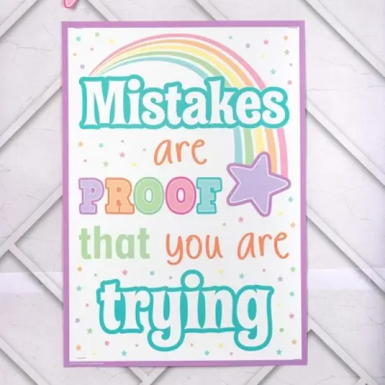 Teacher Created Resources&reg; Pastel Pop Positive Posters, Set of 4 image {3}