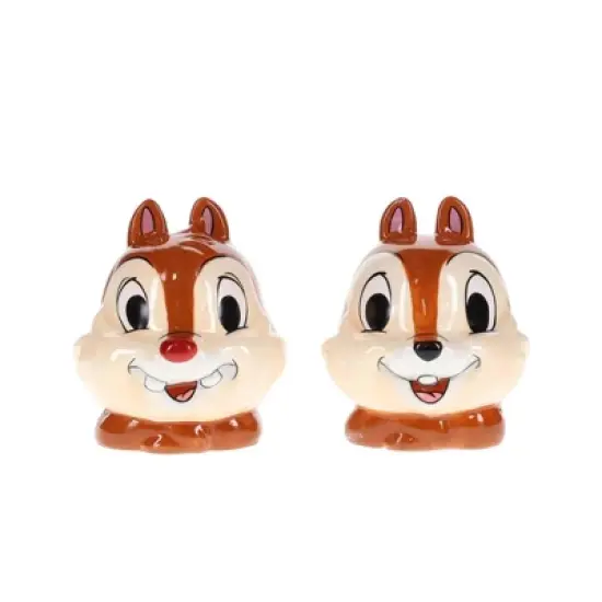 Silver Buffalo Disney Chip 'n' Dale Ceramic Salt and Pepper Shaker Set image {9}