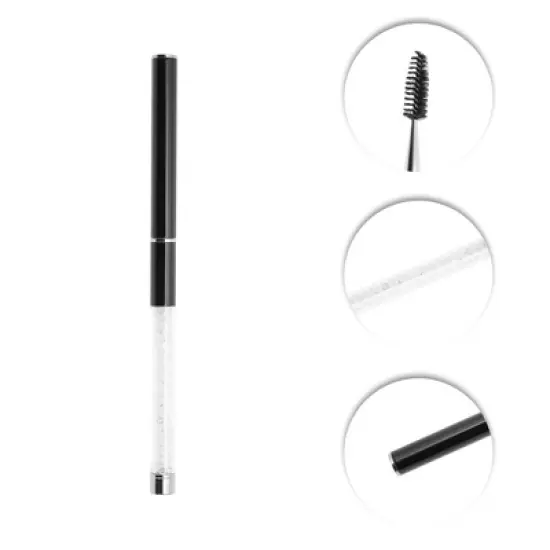 Unique Bargains Rhinestone Eyelash Brush 1 Pc image {2}