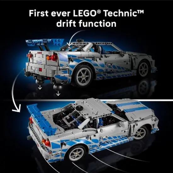 LEGO Technic 2 Fast 2 Furious Nissan Skyline GT-R R34 Car 42210 image {4}