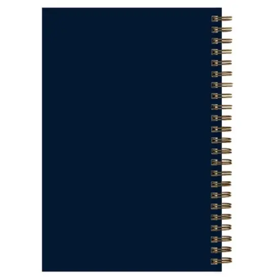 Blue Sky 2024-25 Weekly/Monthly Sustainability Planner 8"x5" Wirebound Navy: Academic & Student Agenda July-June image {11}