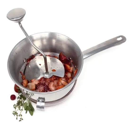 Norpro 2 Quart Multi Purpose Food Mill, Stainless Steel image {2}