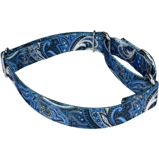 Country Brook Petz Martingale Dog Collar - Paisley Collection image {3}