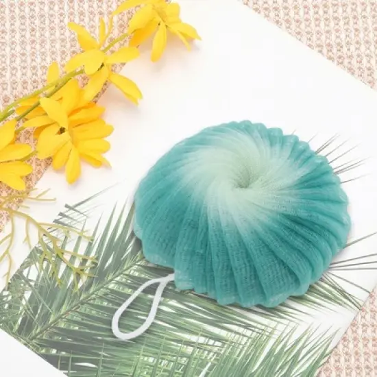 Unique Bargains Flower Bath Shower Loofah Sponge 1 Pc image {5}