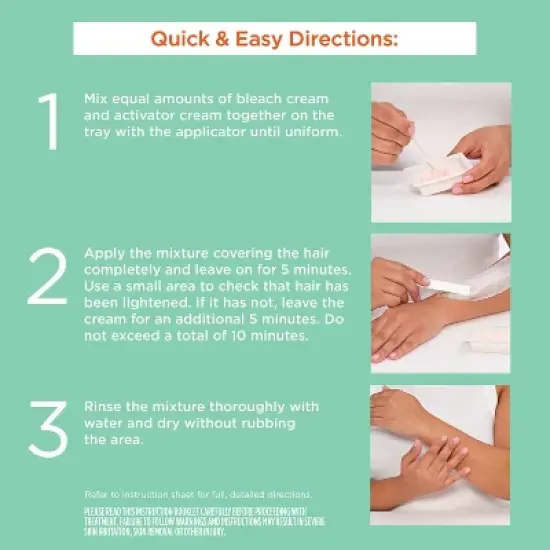 Sally Hansen Bleach Cream For Face & Body - 1.6oz image {4}
