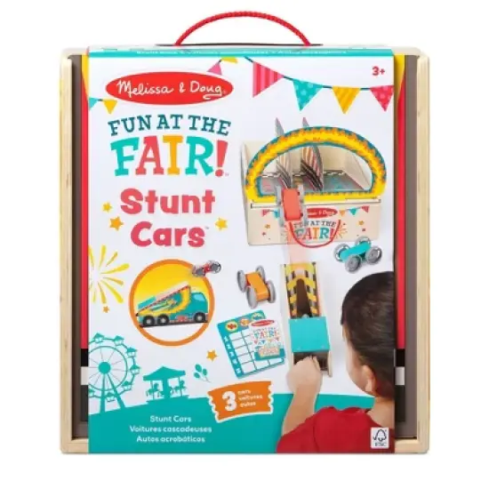 Melissa & Doug Fun at the Fair!  Fire Jumper Stunt Car image {2}