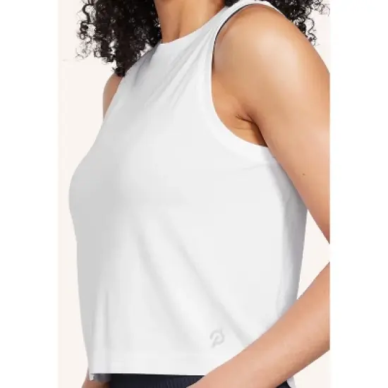 Peloton Women's Seamless Muscle Tank, White image {3}