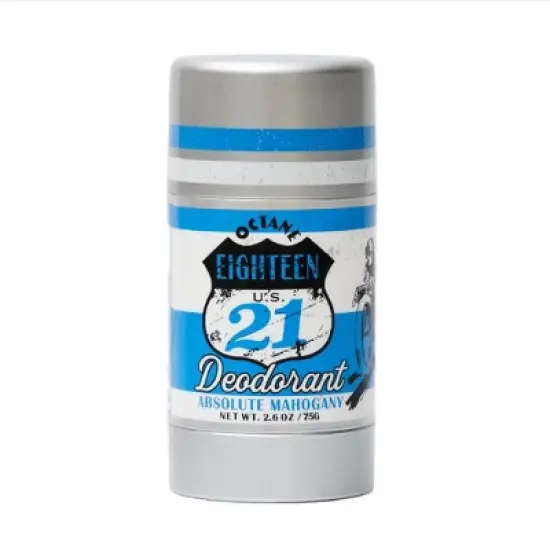 18.21 Man Made Octane Aluminium-Free Natural Mens Deodorant, Absolute Mahogany-2.6 oz image {10}