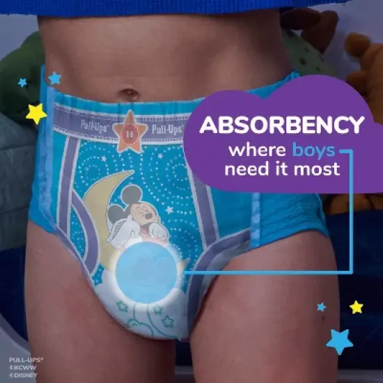Pull-Ups Night Time Disposable Training Pants Super Pack - 5T-6T - Boy - 44ct image {9}