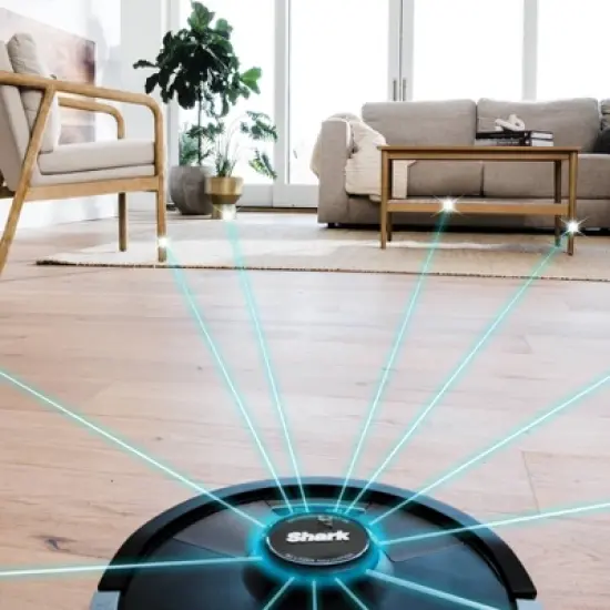 Shark Matrix Plus 2in1 Robot Vacuum & Mop with Sonic Mopping, Matrix Clean, HEPA Bagless Self Empty - RV2610WA image {7}