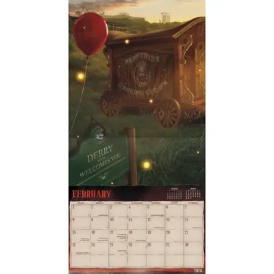 Trends International 2026 IT 12"x12" Wall Calendar image {2}