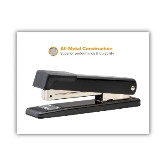 Bostitch Classic Metal Stapler, 20-Sheet Capacity, Black image {1}