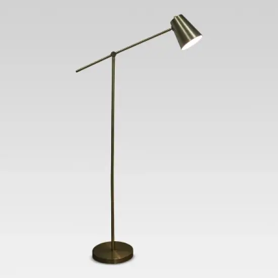 Cantilever Floor Lamp Brass - Project 62 image {1}