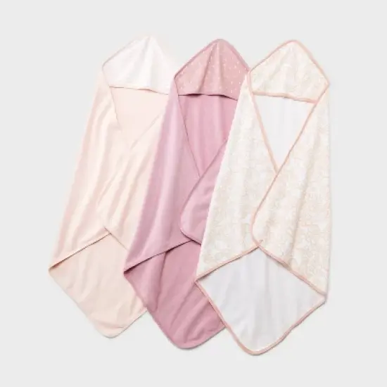 Baby 3pk Hooded Towel - Cloud Island&trade; image {4}