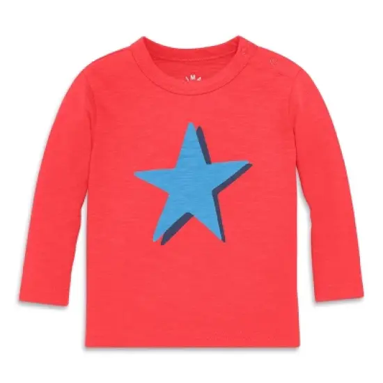 Primary Baby Long Sleeve Star Tee image {1}