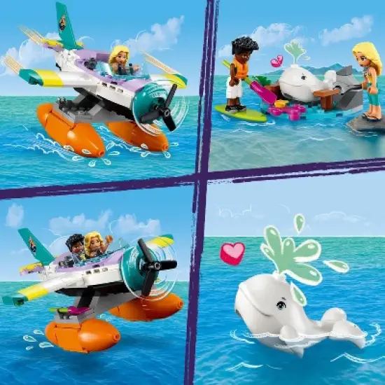 LEGO Friends Sea Rescue Plane Creative Building Toy 41752 image {3}
