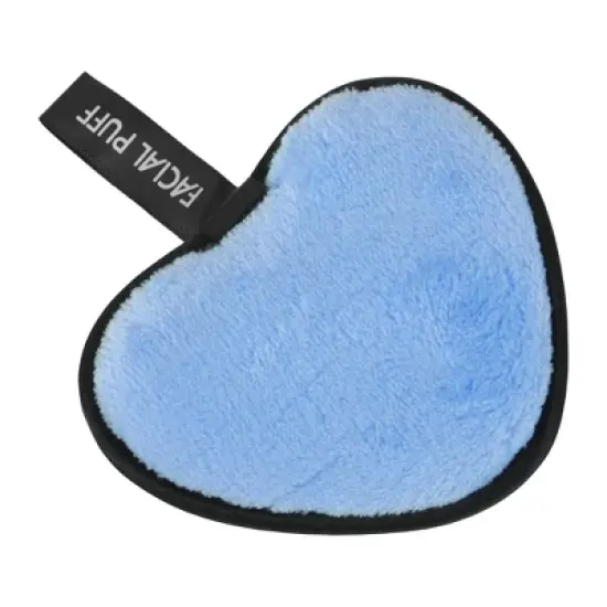 Unique Bargains Heart-shaped Facial Sponges 3.94"x3.15" 1 Pc image {7}