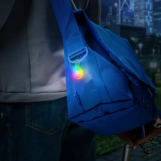 Nite Ize SpotLit Rechargeable Carabiner Light Disc-O Dog Collar image {10}