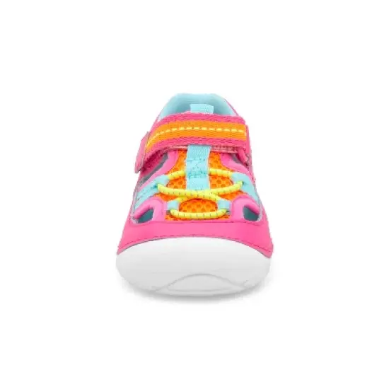 Stride Rite Kids Unisex Tobias Sneaker Sandal | 5 | Pink Multi image {4}