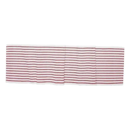 C&F Home Ticking Stripe Runner image {2}