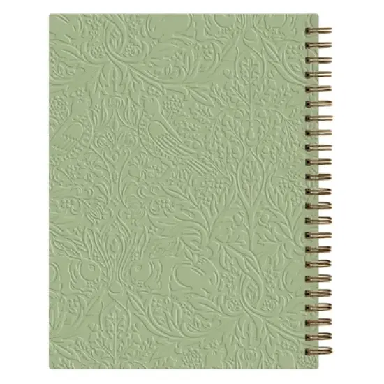 Morris & Co. by Blue Sky 5.875"x8.625" 2026&nbsp;Weekly/Monthly Wirebound Planner Hardcover Debossed Brer Rabbit Green image {11}