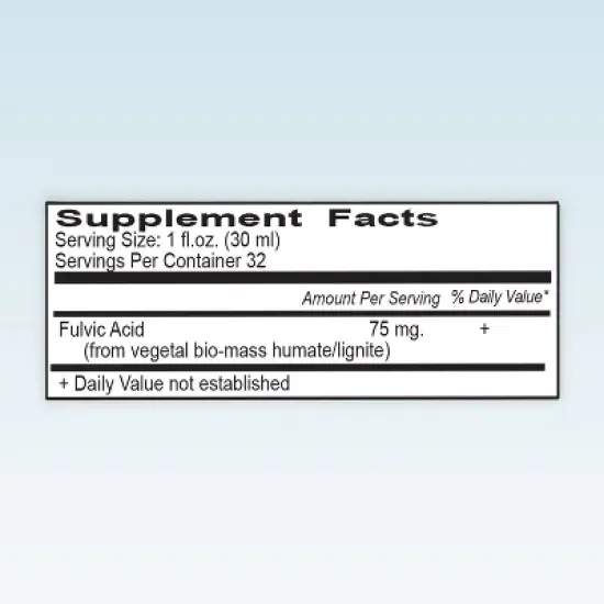 Vital Earth Minerals Fulvic Minerals Liquid, 70+ Trace Minerals, Electrolytes, Fulvic Acid Minerals For Cellular Detox, Wellness, 32 Fl Oz image {2}