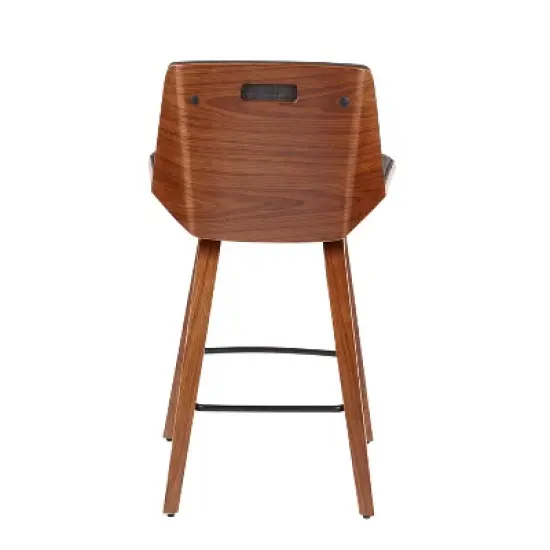 Corazza Mid-Century Modern Counter Height Barstool - LumiSource image {3}