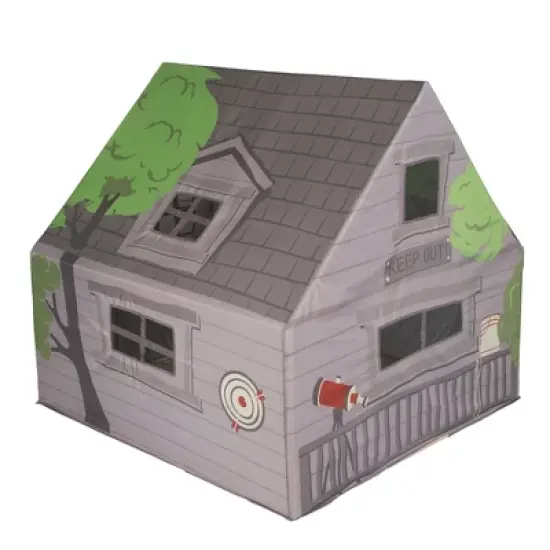 Pacific Play Tents Treehouse Hide Away Kids Play Tent 43" x 43" image {4}