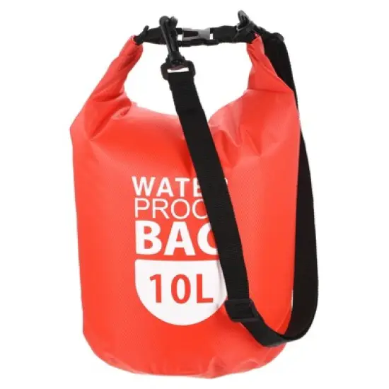 Unique Bargains Boating Kayaking Rafting Clear Window Floating Waterproof Dry Bag 10L image {6}
