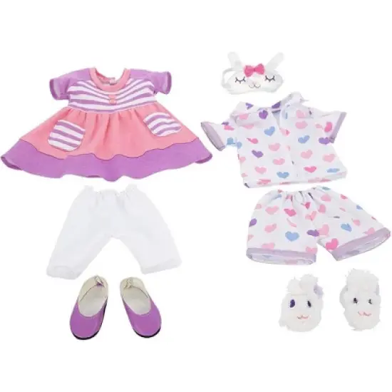 Playtime By Eimmie 18 Inch Doll with Clothing and Backpack Case Allie  image {2}