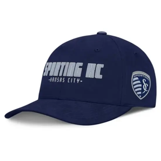 MLS Sporting Kansas City Structured Hat: Cotton, Easy-Close Fastener, Tagless Design image {4}