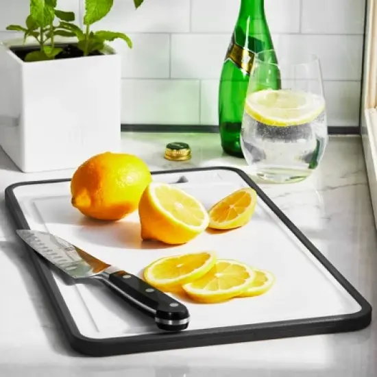 ZWILLING 9.75" x 15.25" x 0.5" Synthetic Cutting Board image {2}