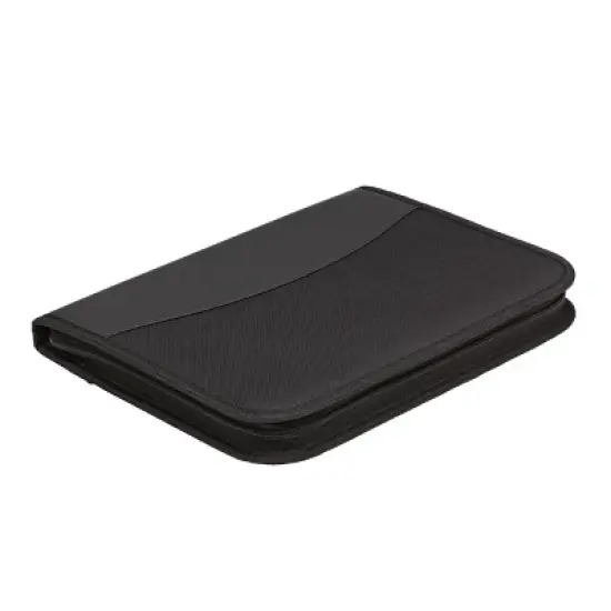 Smead Padfolio, Zipper Closure, Letter Size, Black (85845) image {2}