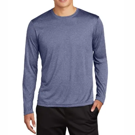 Mafoose Men's Long Sleeve Heather Contender Tee image {8}
