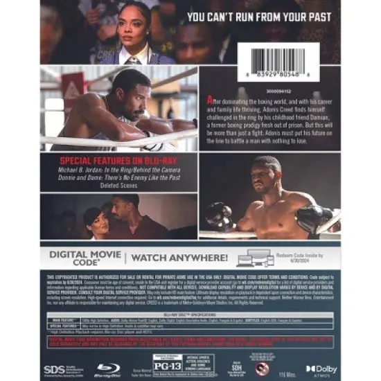 Creed III (Blu-ray + DVD + Digital) image {2}