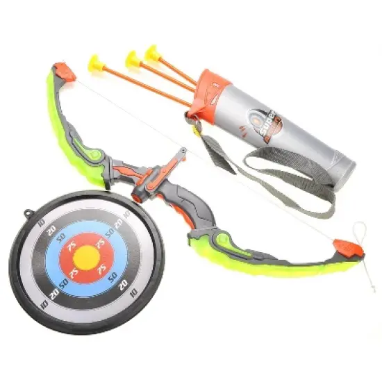 Ready! Set! Play! Link Bow And Arrow Playset With Quiver And Target Board image {8}