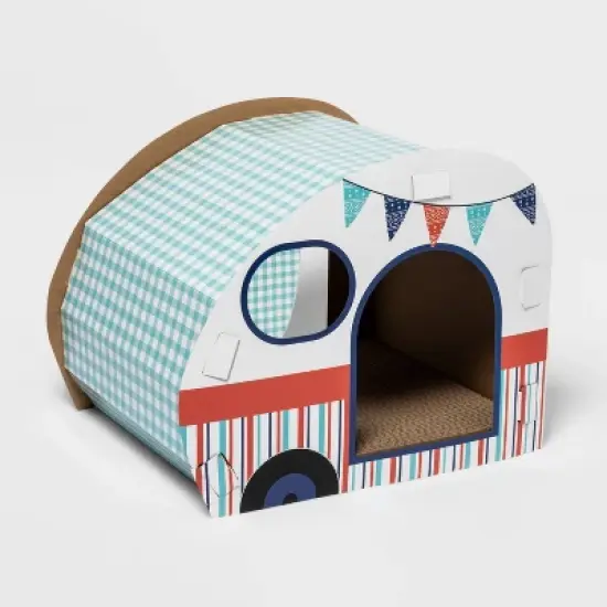 Americana Camper Cat Scratch House - Boots & Barkley&trade; image {2}