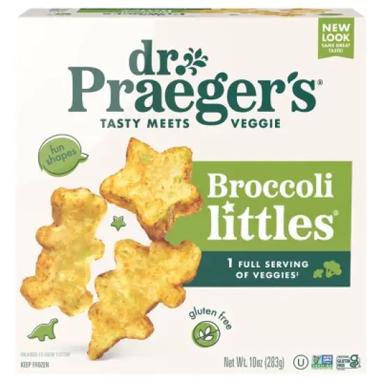 Dr. Praeger's Frozen Gluten Free Broccoli Littles - 10oz image {6}