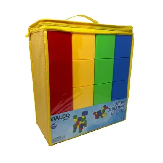 Waloo Sports Jumbo Building Blocks - 25pc Set image {3}