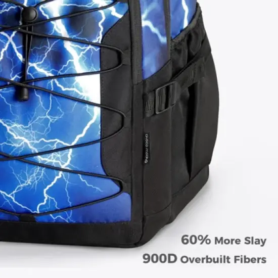 Backpack for Boys, Camo School Backpack for Teen Boys Kids Large Bookbag 18 Inch, Blue image {4}