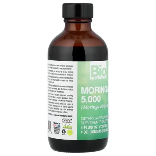 Bio Nutrition Moringa 5,000, 4 fl oz (120 ml) image {3}