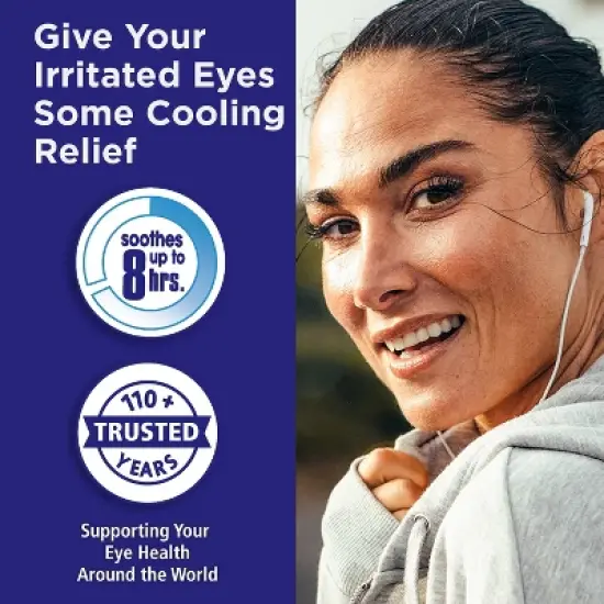 Rohto Ice All-in-One Multi-Symptom Relief Cooling Eye Drops - 0.4 fl oz image {3}