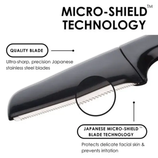 JAPONESQUE Men's Essentials Touch Up Razors - 3ct image {2}